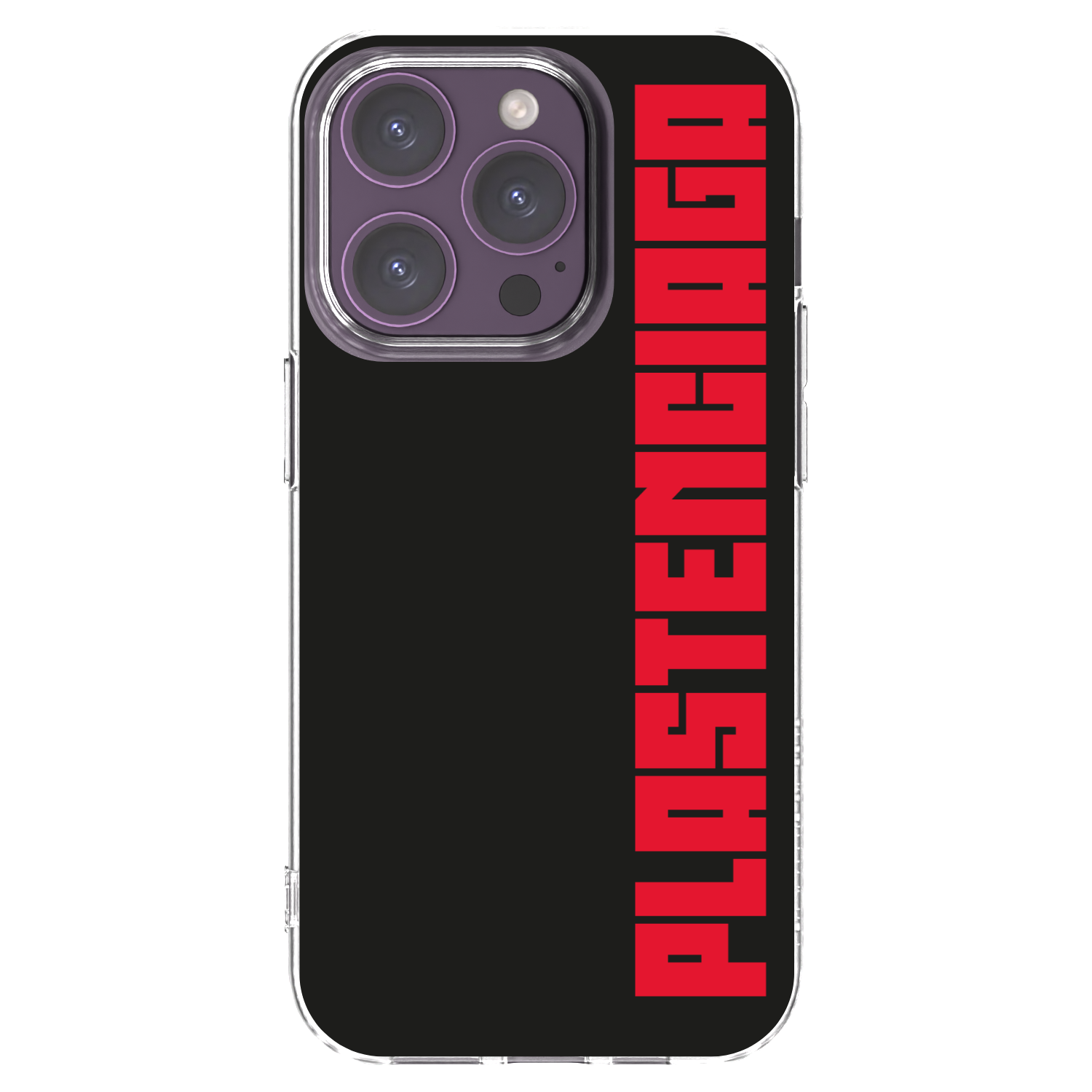 Picasee silikonový průhledný obal pro Apple iPhone 14 Pro - Plastenciaga