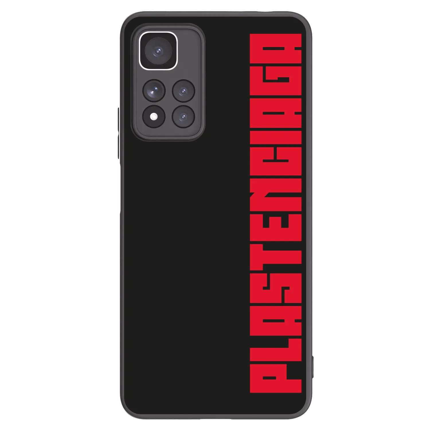 Picasee silikonový černý obal pro Xiaomi Redmi Note 11 Pro+ 5G - Plastenciaga