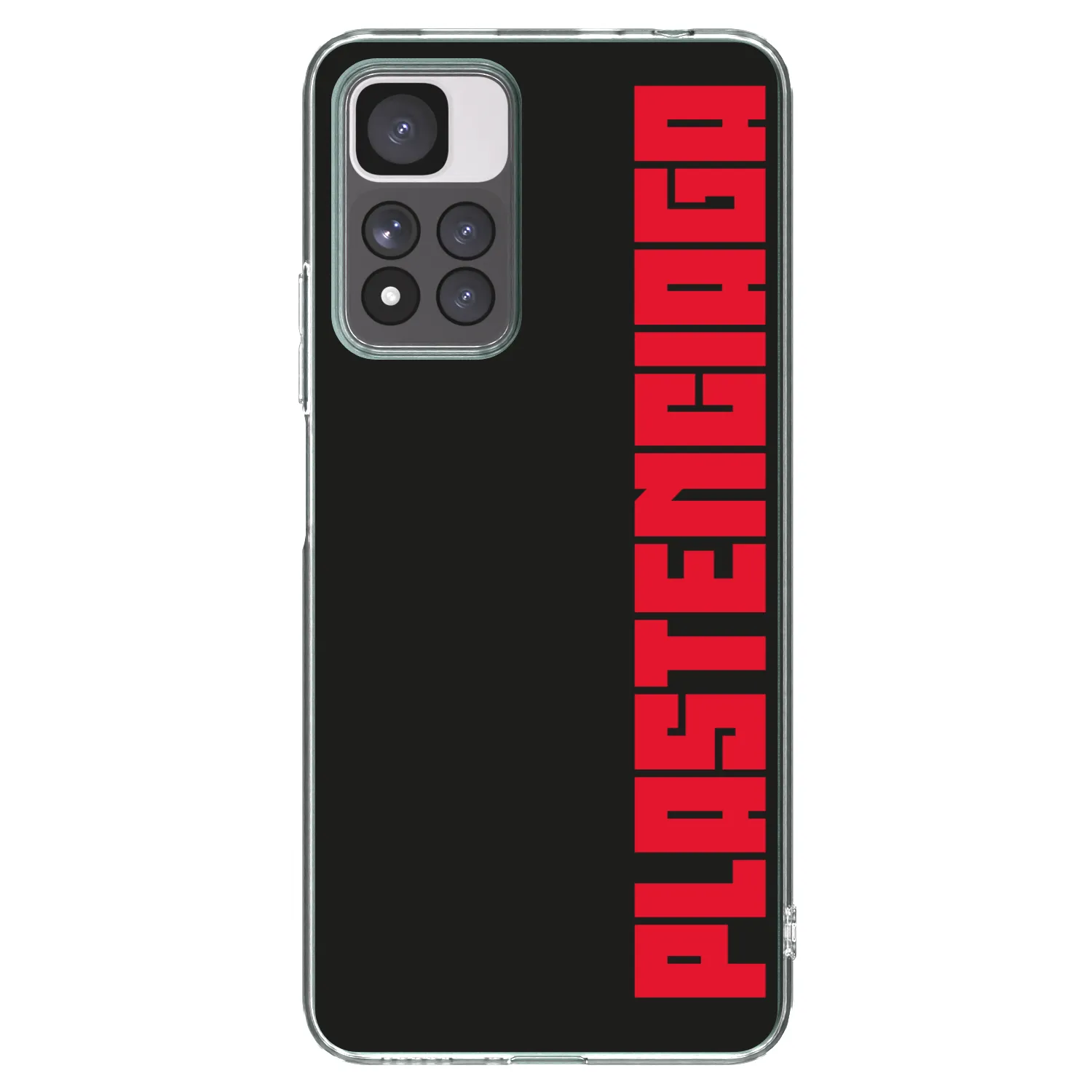 Picasee silikonový průhledný obal pro Xiaomi Redmi Note 11 Pro+ 5G - Plastenciaga