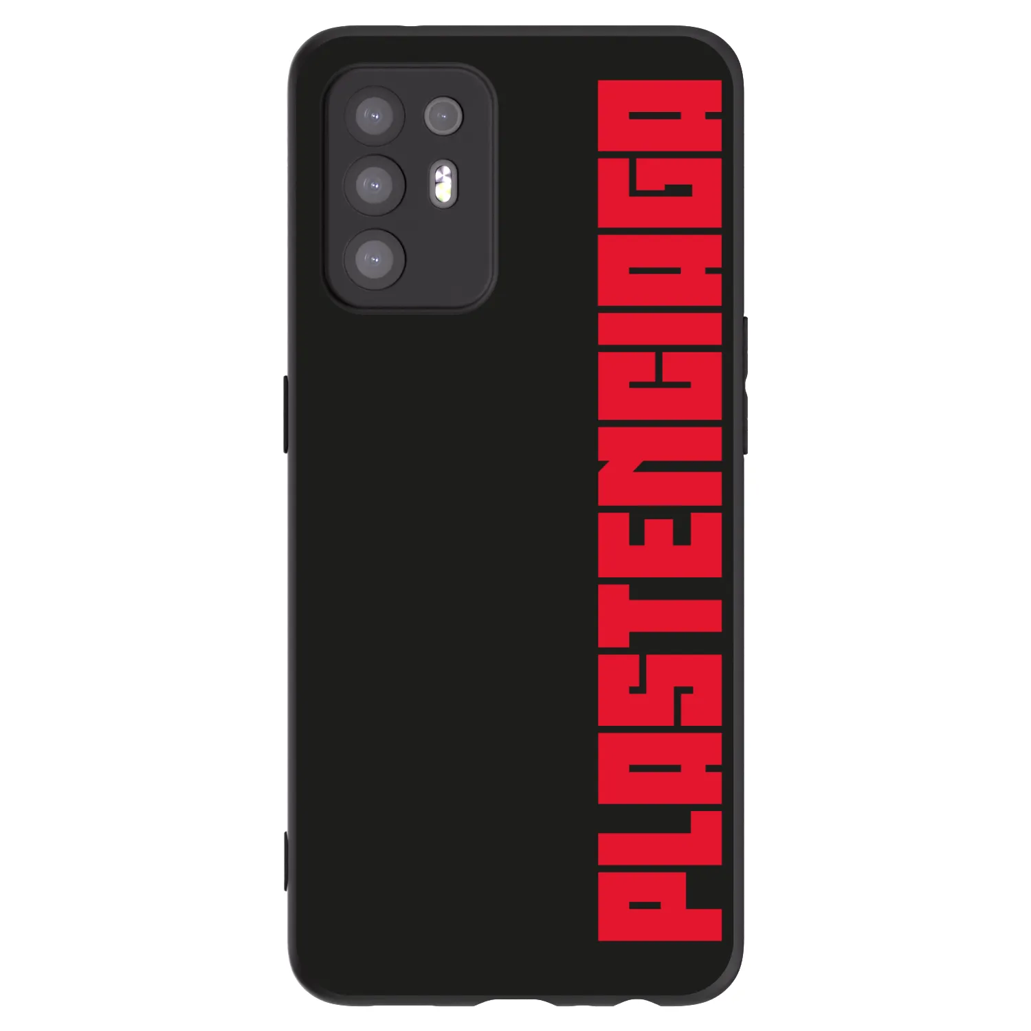 Picasee silikonový černý obal pro OPPO A94 5G - Plastenciaga