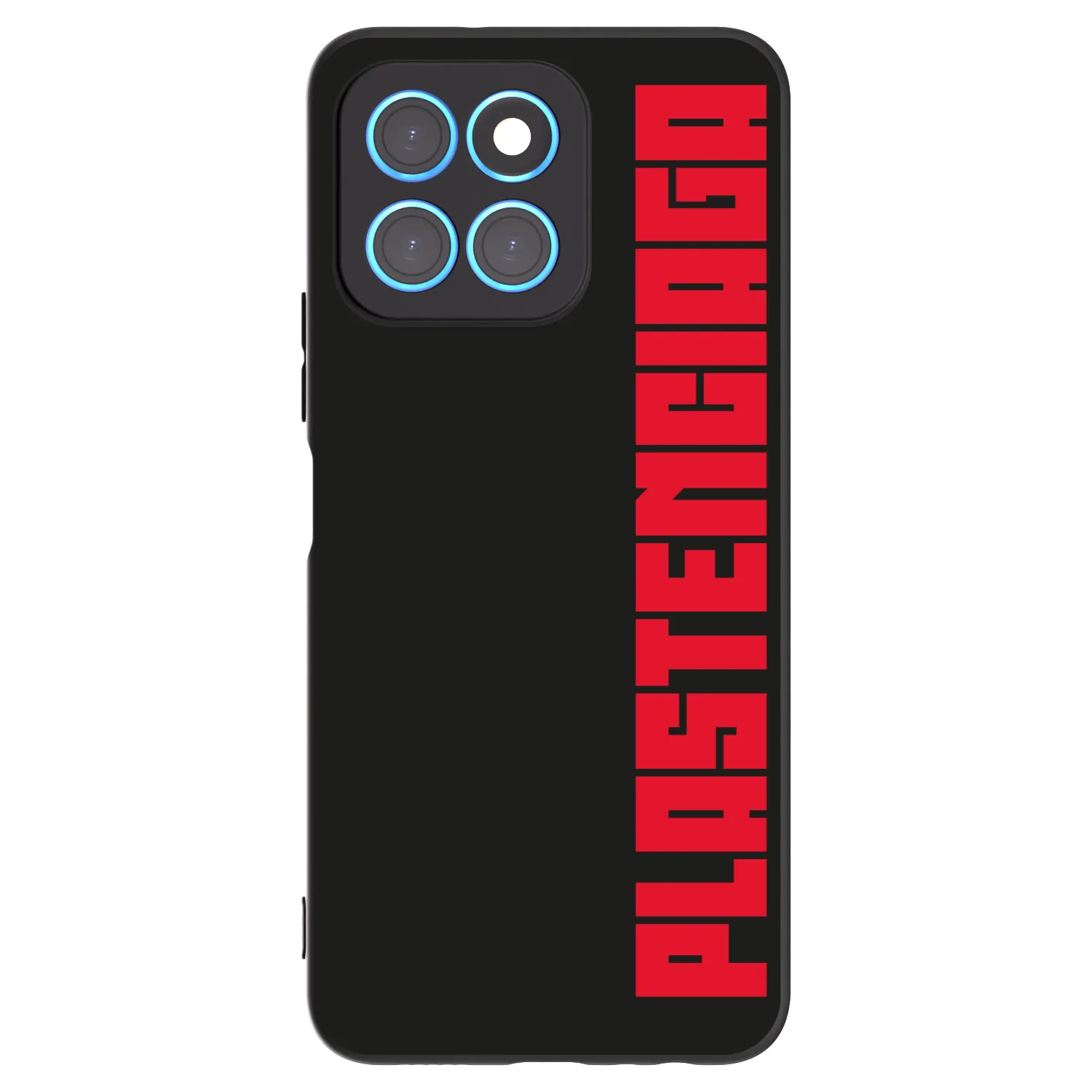 Picasee silikonový černý obal pro Honor X8 5G - Plastenciaga