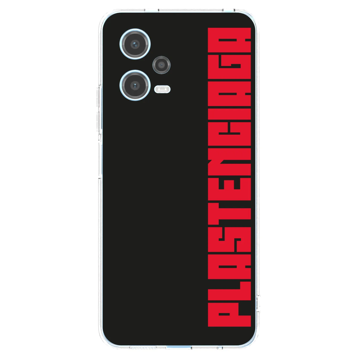 Picasee silikonový průhledný obal pro Xiaomi Redmi Note 12 5G - Plastenciaga