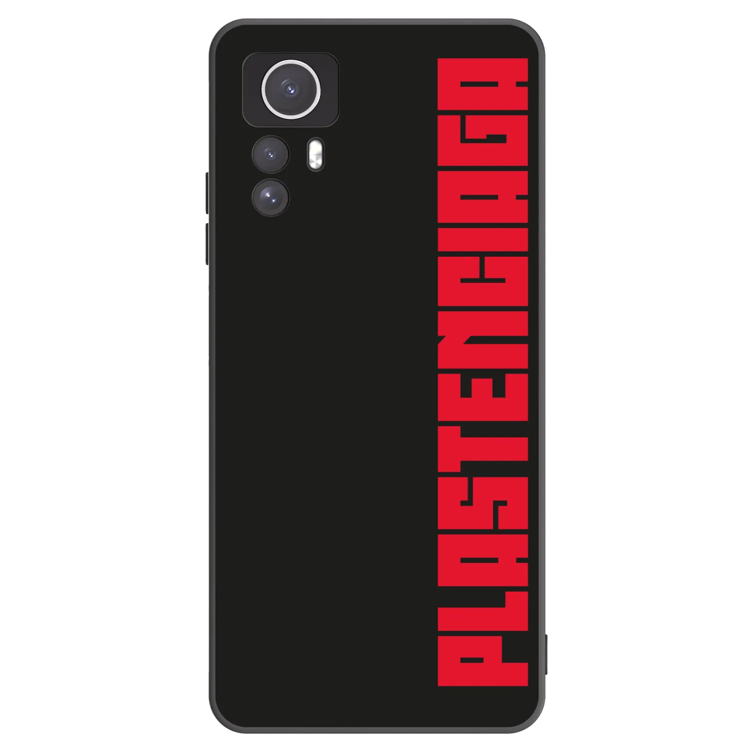 Picasee silikonový černý obal pro Xiaomi Redmi Note 12S - Plastenciaga