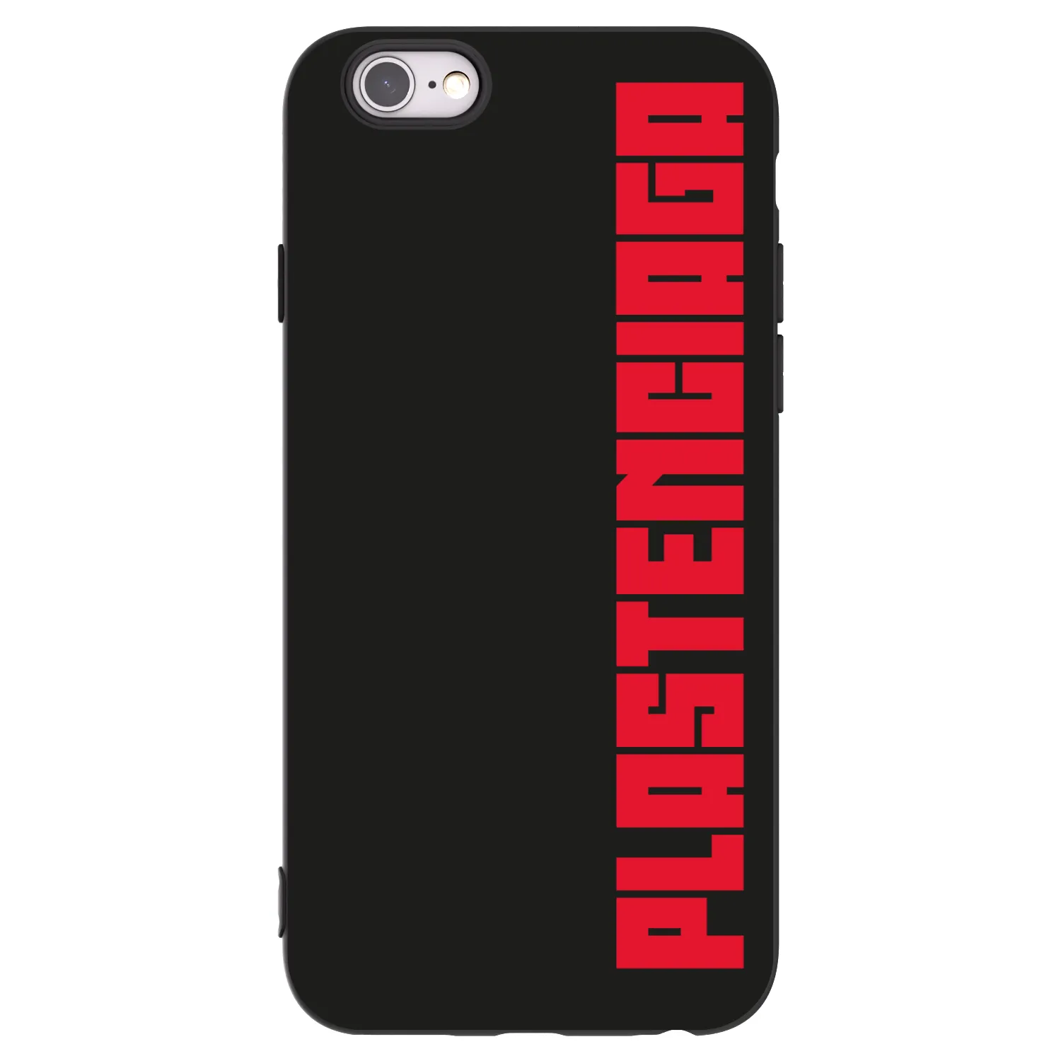 Picasee silikonový černý obal pro Apple iPhone 6/6S - Plastenciaga