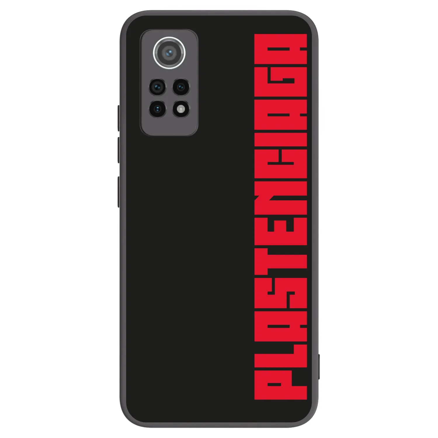 Picasee silikonový černý obal pro Xiaomi Redmi Note 12 Pro 4G - Plastenciaga