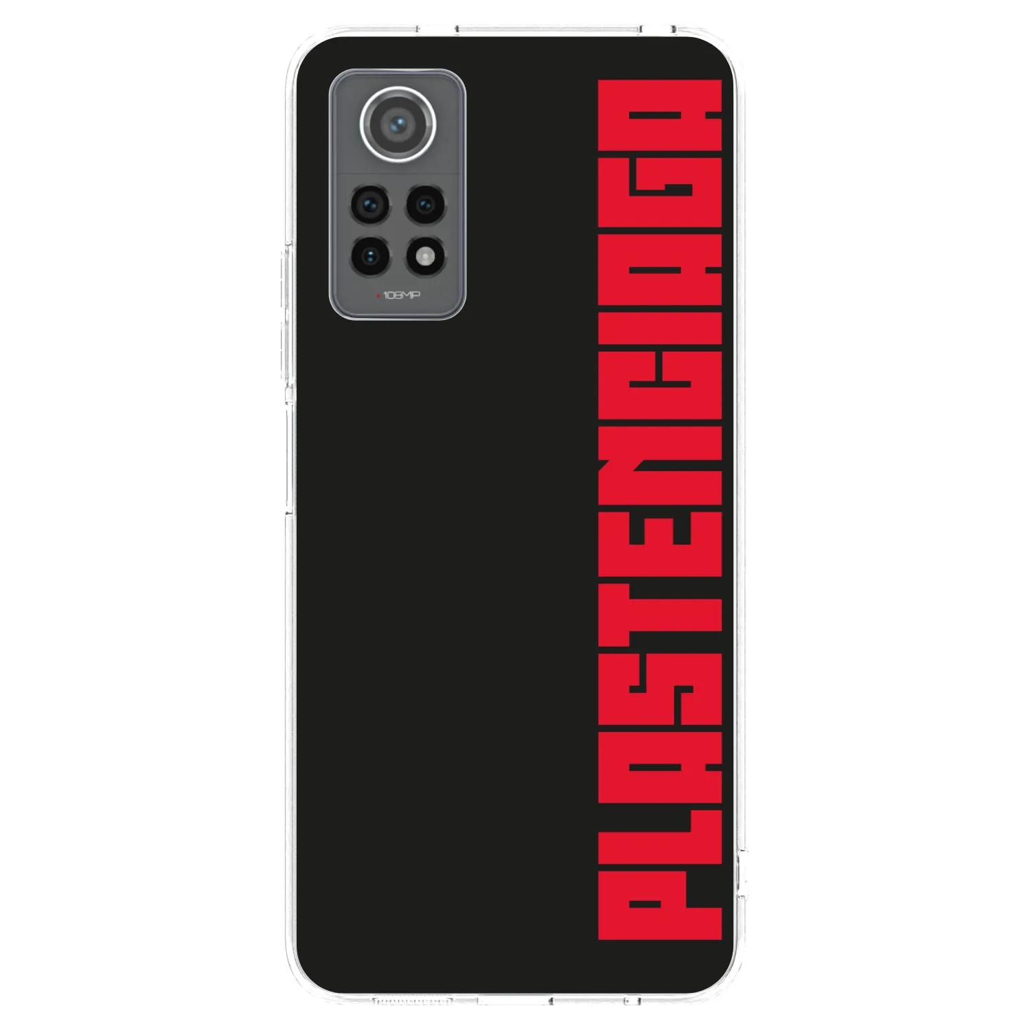 Picasee silikonový průhledný obal pro Xiaomi Redmi Note 12 Pro 4G - Plastenciaga