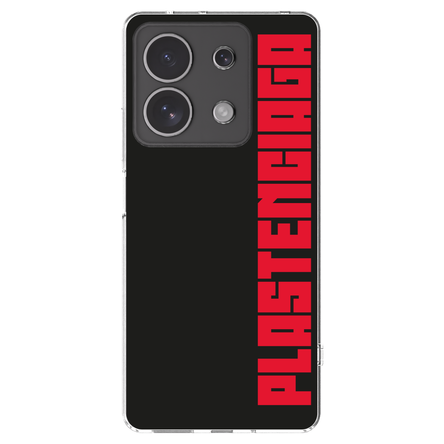 Picasee silikonový průhledný obal pro Xiaomi Redmi Note 13 4G - Plastenciaga