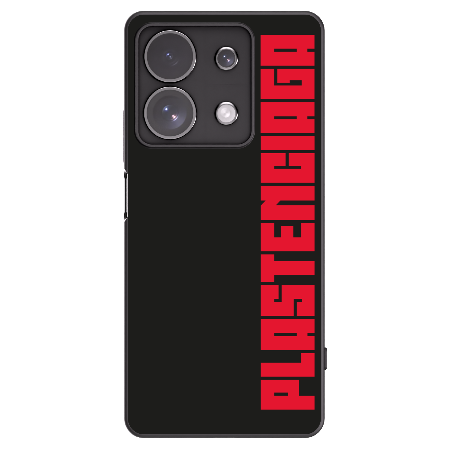 Picasee silikonový černý obal pro Xiaomi Redmi Note 13 Pro 4G - Plastenciaga
