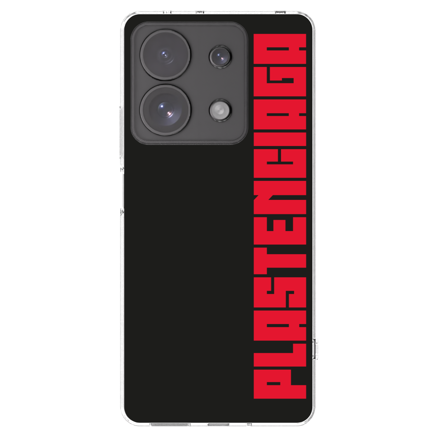 Picasee silikonový průhledný obal pro Xiaomi Redmi Note 13 Pro 4G - Plastenciaga