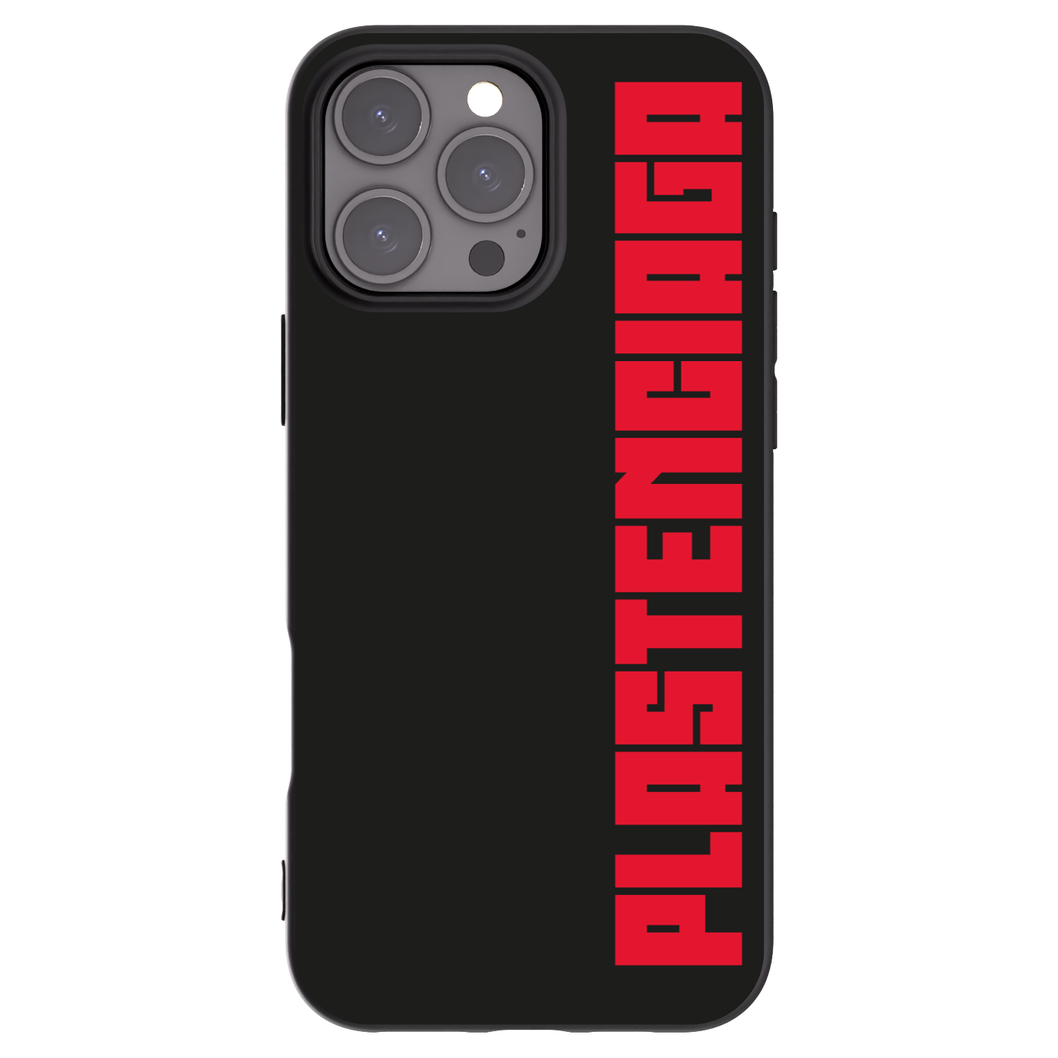 Picasee silikonový černý obal pro Apple iPhone 16 Pro Max - Plastenciaga