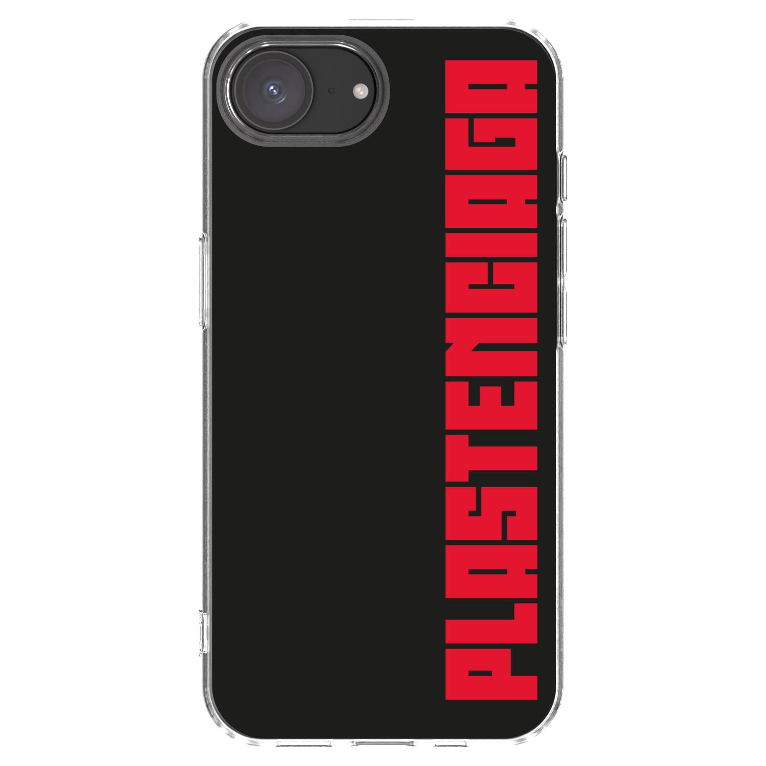 Picasee silikonový průhledný obal pro Apple iPhone 16e - Plastenciaga