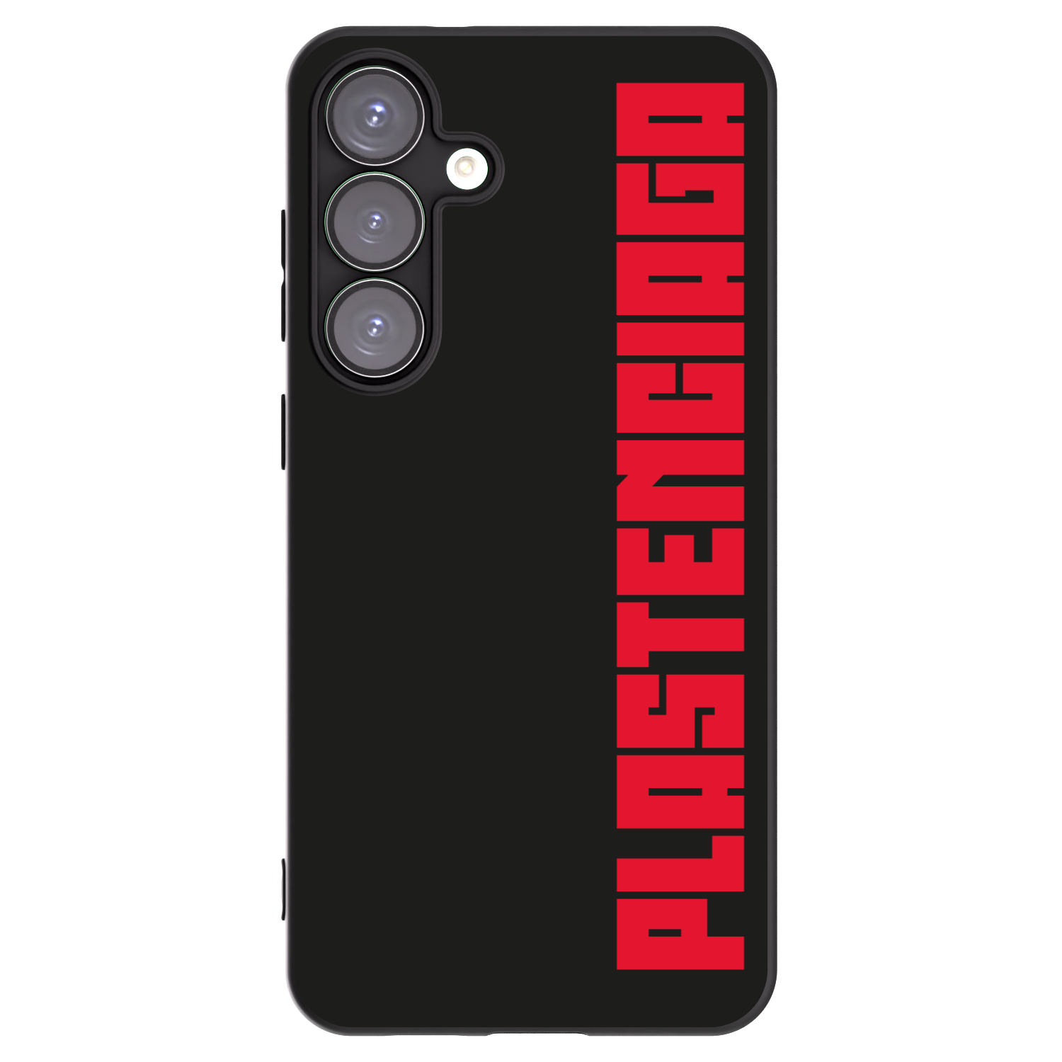 Picasee silikonový černý obal pro Samsung Galaxy S25+ 5G - Plastenciaga
