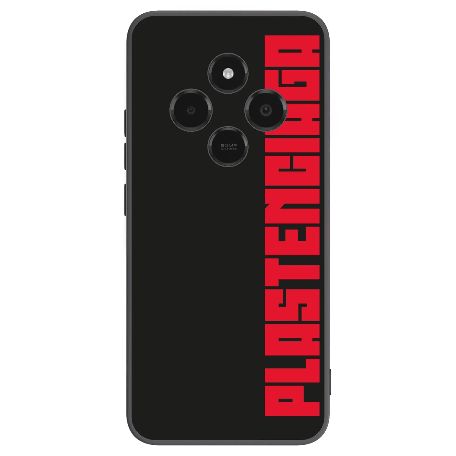 Picasee silikonový černý obal pro Xiaomi Poco C75 - Plastenciaga