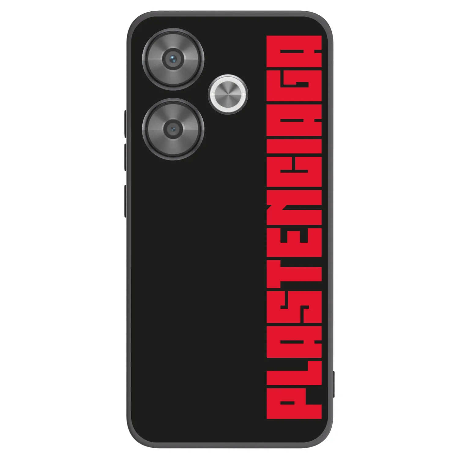 Picasee silikonový černý obal pro Xiaomi Poco F6 - Plastenciaga