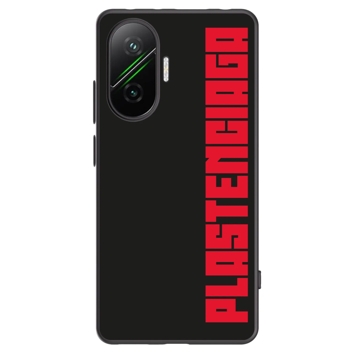 Picasee silikonový černý obal pro Xiaomi Poco F7 5G - Plastenciaga