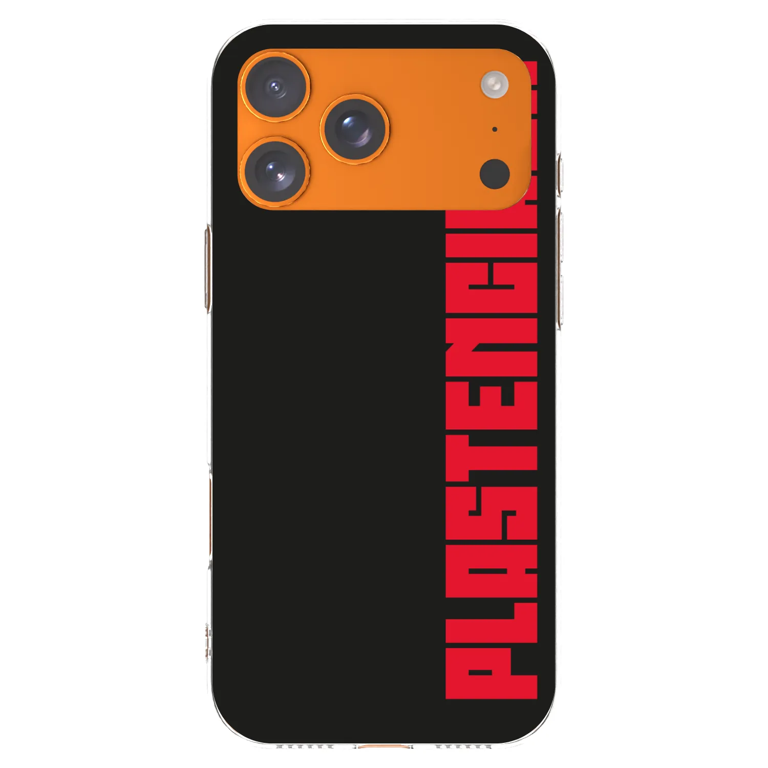 Picasee silikonový průhledný obal pro Apple iPhone 17 Pro Max - Plastenciaga