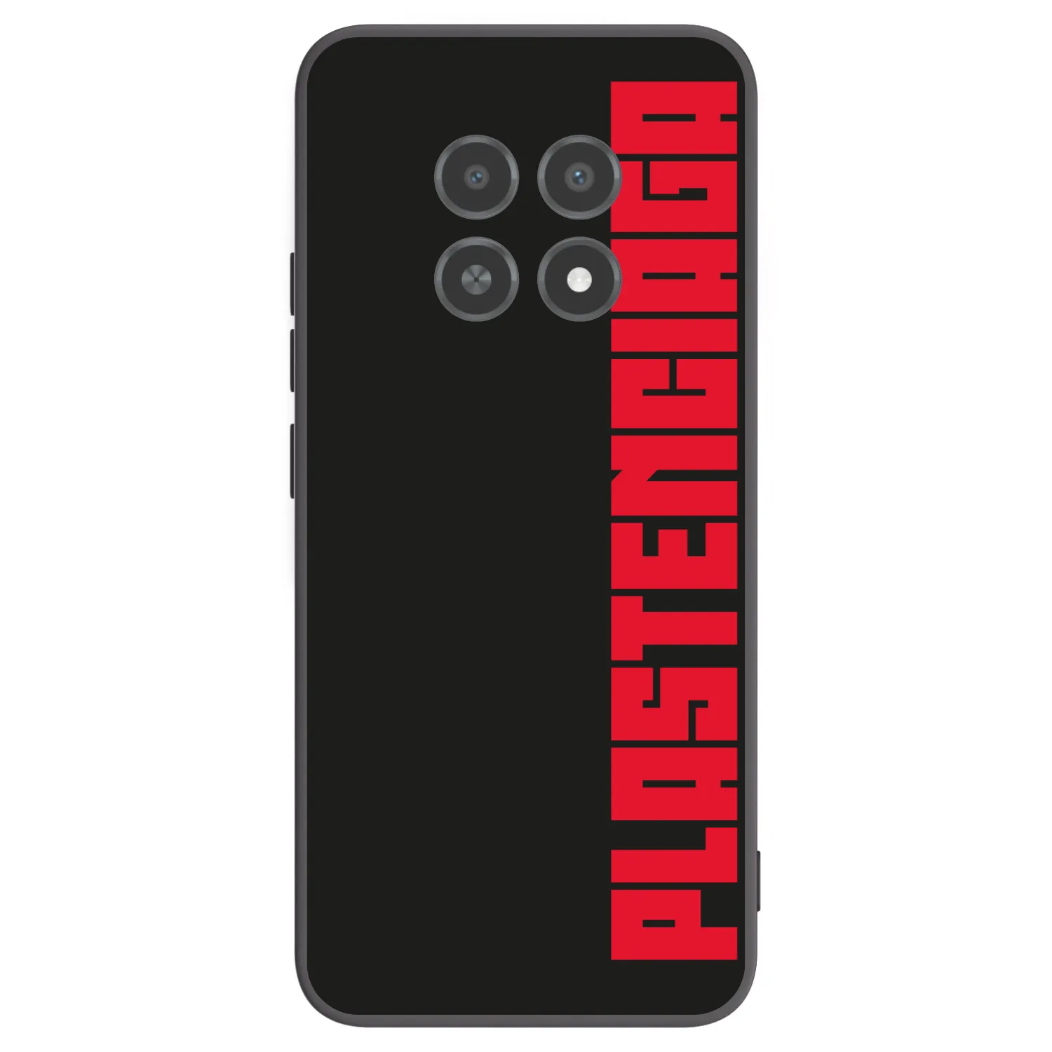 Picasee silikonový černý obal pro Realme 12X - Plastenciaga