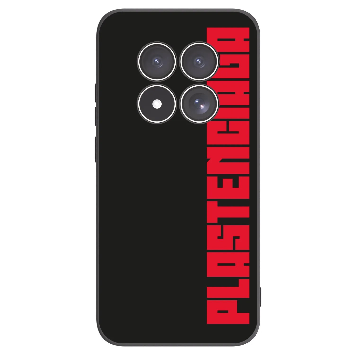 Picasee silikonový černý obal pro Xiaomi Redmi Note 15 Pro 4G - Plastenciaga
