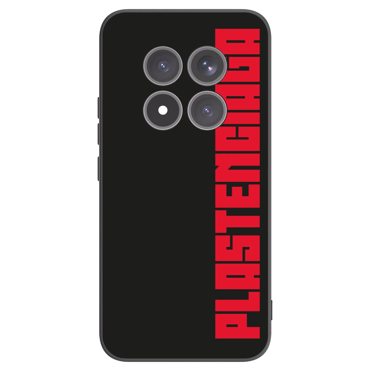 Picasee silikonový černý obal pro Xiaomi Redmi Note 15 Pro+ - Plastenciaga