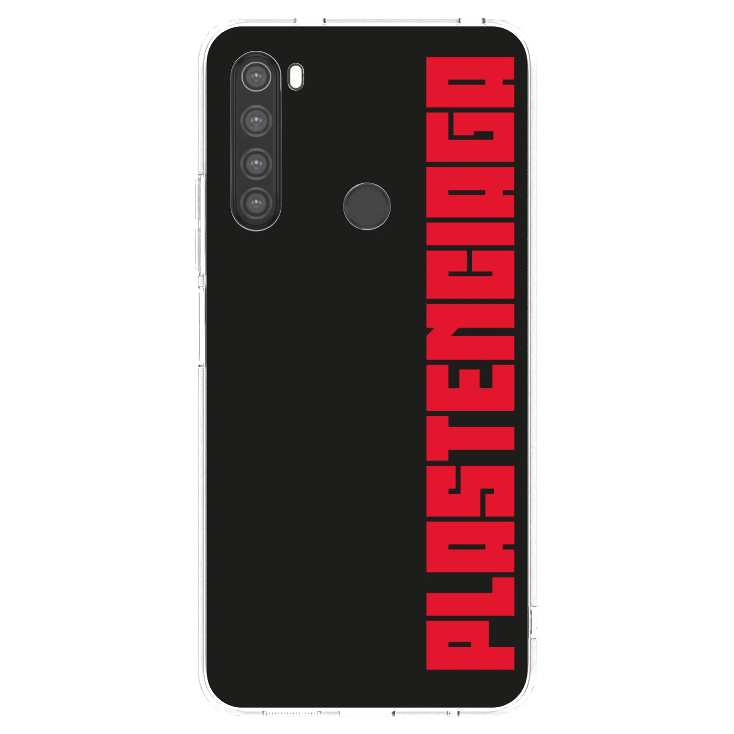 Picasee silikonový průhledný obal pro Xiaomi Redmi Note 8 - Plastenciaga