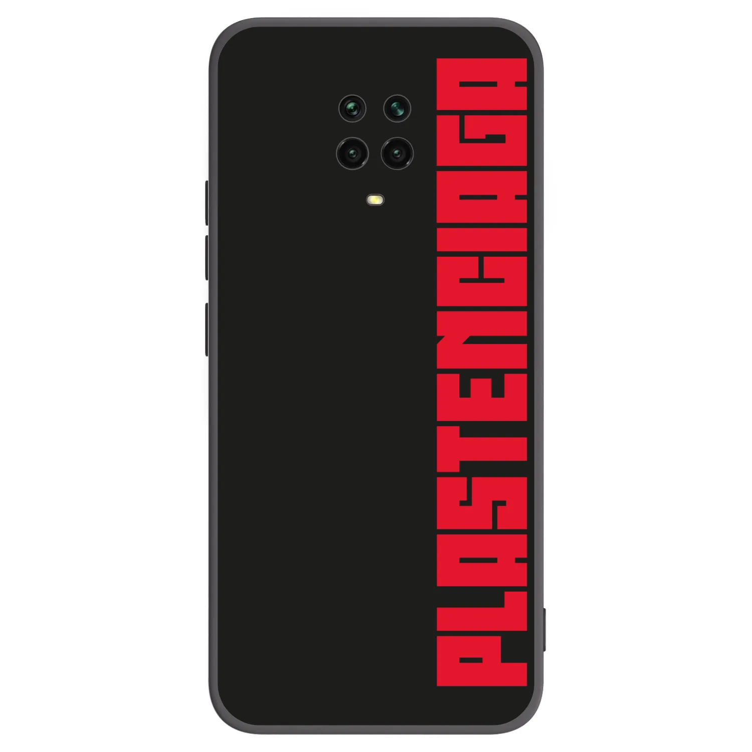 Picasee silikonový černý obal pro Xiaomi Redmi Note 9 Pro - Plastenciaga