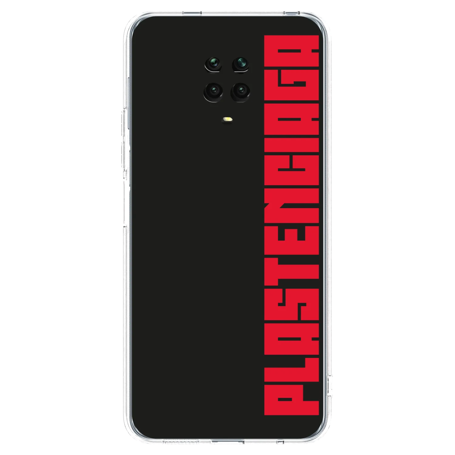 Picasee silikonový průhledný obal pro Xiaomi Redmi Note 9S - Plastenciaga