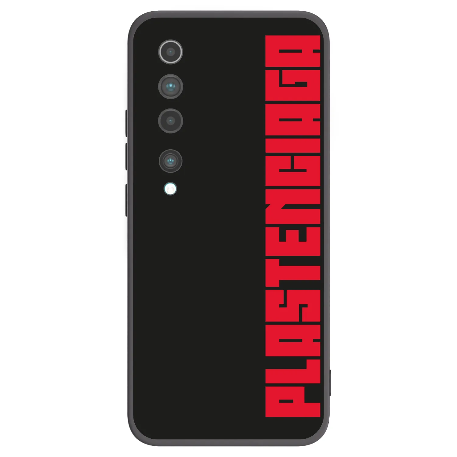 Picasee silikonový černý obal pro Xiaomi Mi 10 - Plastenciaga