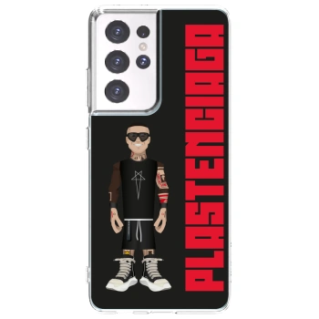 Picasee silikonový průhledný obal pro Samsung Galaxy S21 Ultra 5G G998B - Tomáš Rajchl