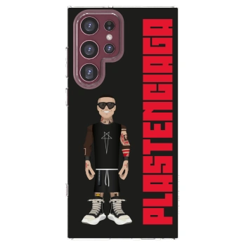 Picasee silikonový průhledný obal pro Samsung Galaxy S22 Ultra 5G - Tomáš Rajchl