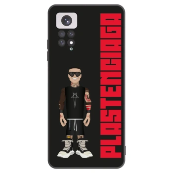Picasee silikonový černý obal pro Xiaomi Redmi Note 11 - Tomáš Rajchl