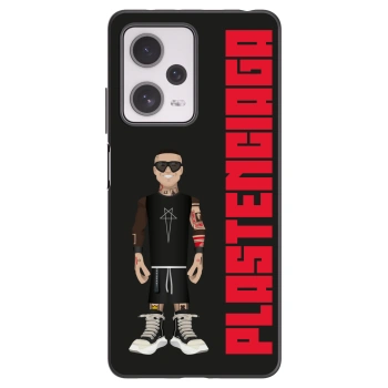 Picasee silikonový černý obal pro Xiaomi Redmi Note 12 Pro+ 5G - Tomáš Rajchl