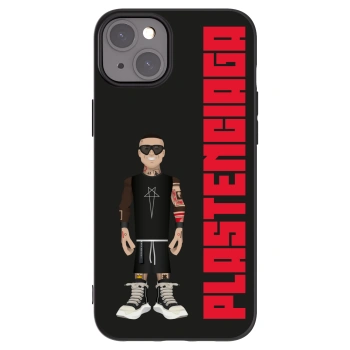 Picasee silikonový černý obal pro Apple iPhone 15 Plus - Tomáš Rajchl