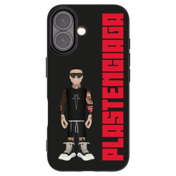 Picasee silikonový černý obal pro Apple iPhone 16 - Tomáš Rajchl