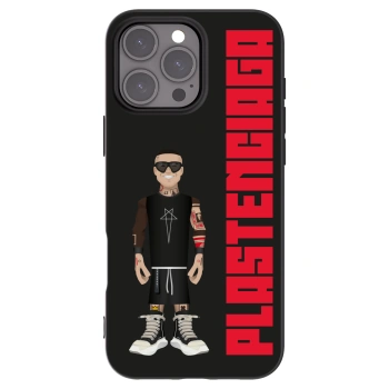 Picasee silikonový černý obal pro Apple iPhone 16 Pro Max - Tomáš Rajchl