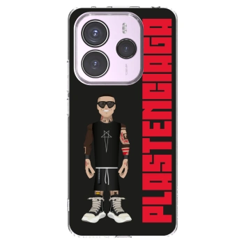 Picasee silikonový průhledný obal pro Xiaomi Redmi Note 14 5G - Tomáš Rajchl