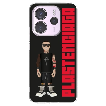 Picasee silikonový průhledný obal pro Xiaomi Redmi Note 14 4G - Tomáš Rajchl