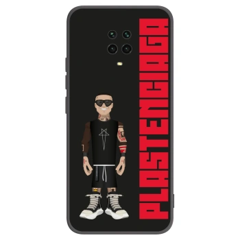 Picasee silikonový černý obal pro Xiaomi Redmi Note 9 Pro - Tomáš Rajchl