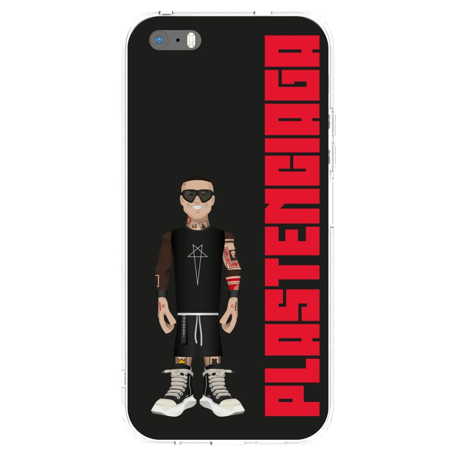 Picasee silikonový průhledný obal pro Apple iPhone 5/5S/SE - Tomáš Rajchl