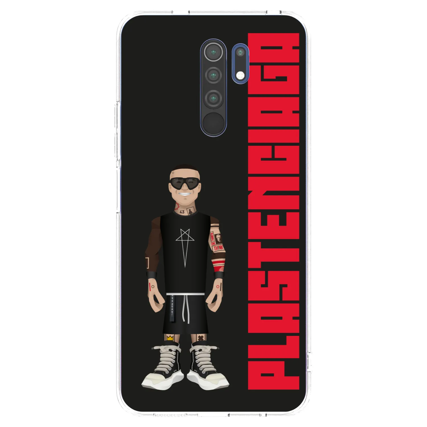 Picasee silikonový průhledný obal pro Xiaomi Redmi 9 - Tomáš Rajchl