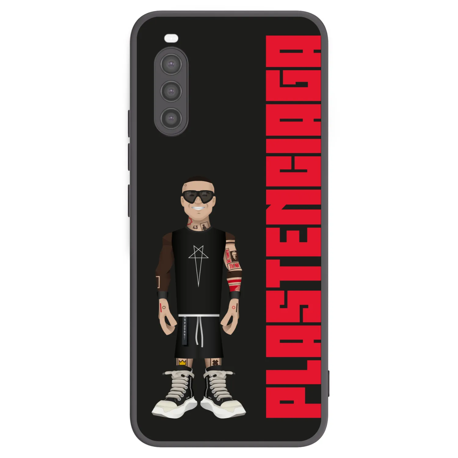 Picasee silikonový černý obal pro Sony Xperia 10 II - Tomáš Rajchl