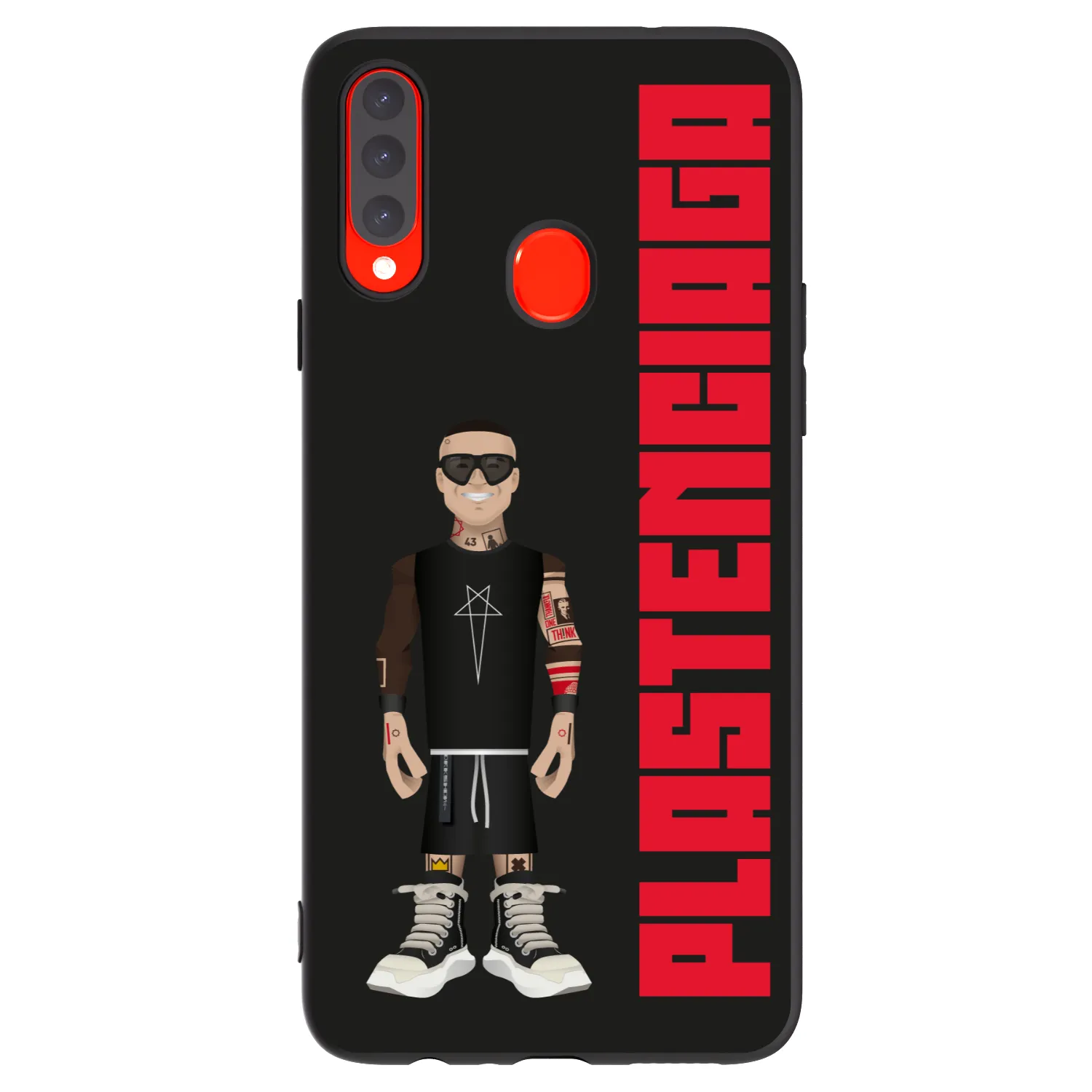 Picasee silikonový černý obal pro Samsung Galaxy A20s - Tomáš Rajchl