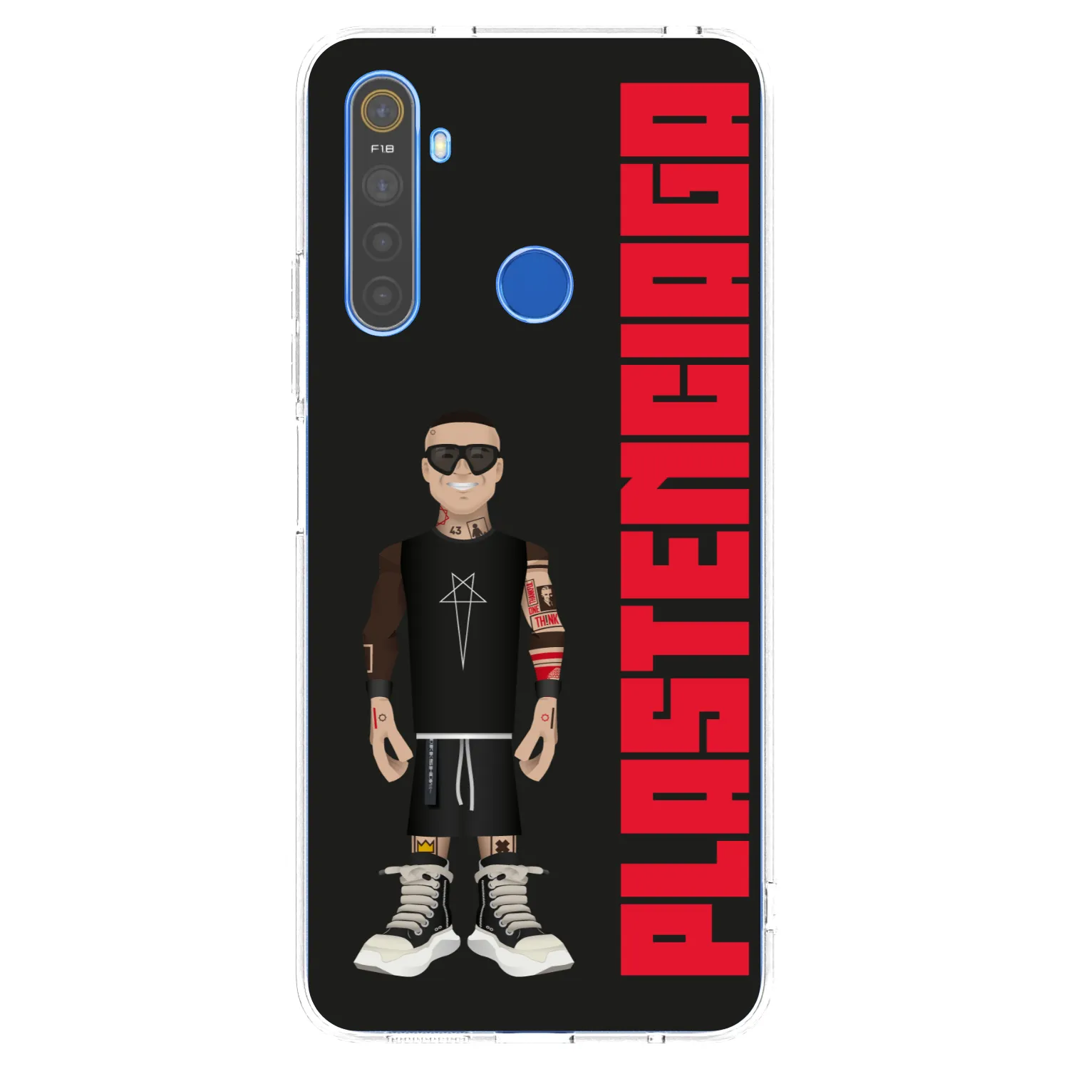 Picasee silikonový průhledný obal pro Realme 5 - Tomáš Rajchl