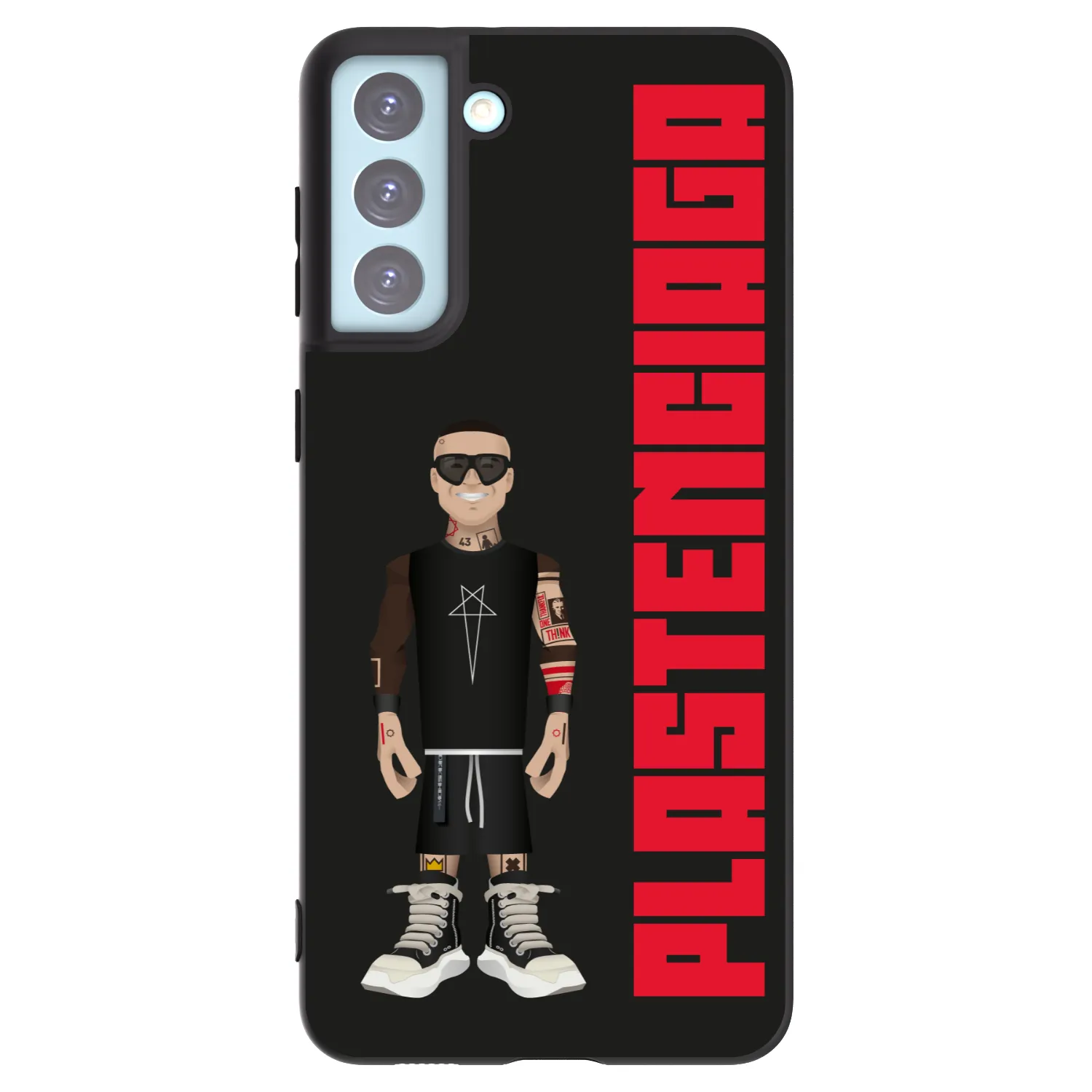 Picasee silikonový černý obal pro Samsung Galaxy S21+ 5G G996F - Tomáš Rajchl