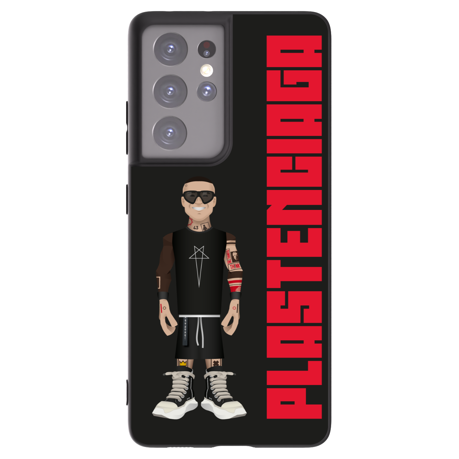 Picasee silikonový černý obal pro Samsung Galaxy S21 Ultra 5G G998B - Tomáš Rajchl