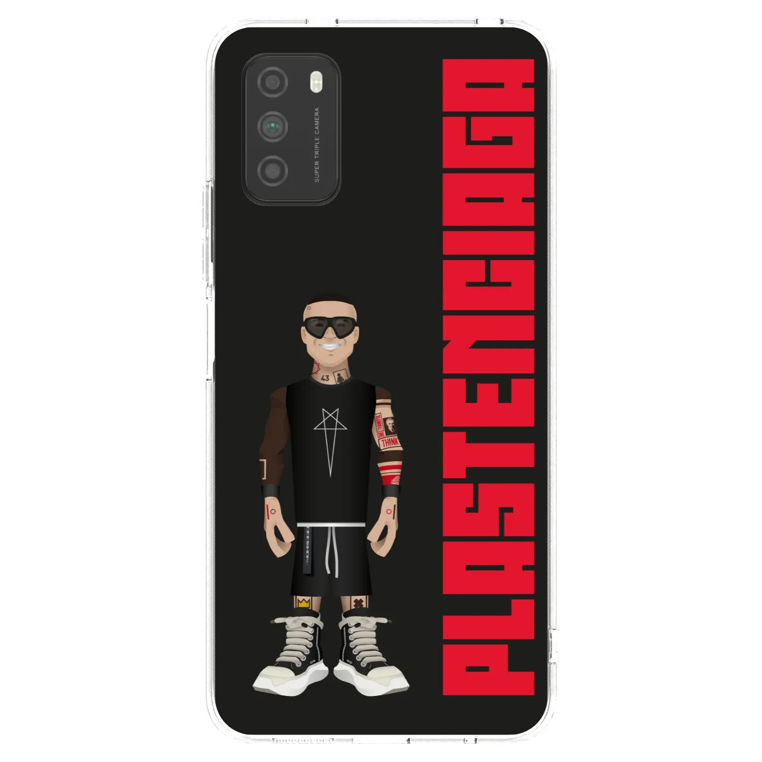 Picasee silikonový průhledný obal pro Xiaomi Poco M3 - Tomáš Rajchl