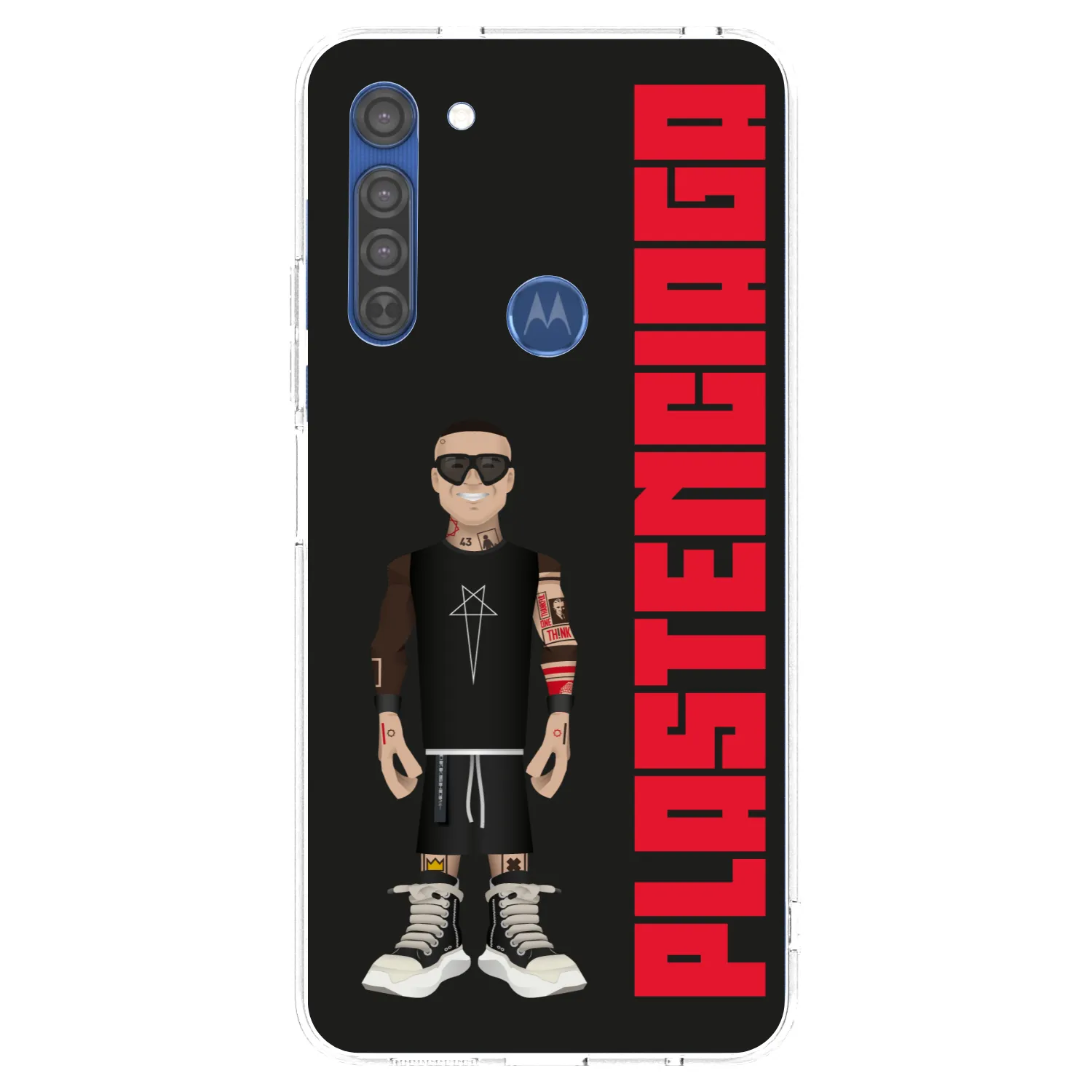 Picasee silikonový průhledný obal pro Motorola Moto G8 - Tomáš Rajchl