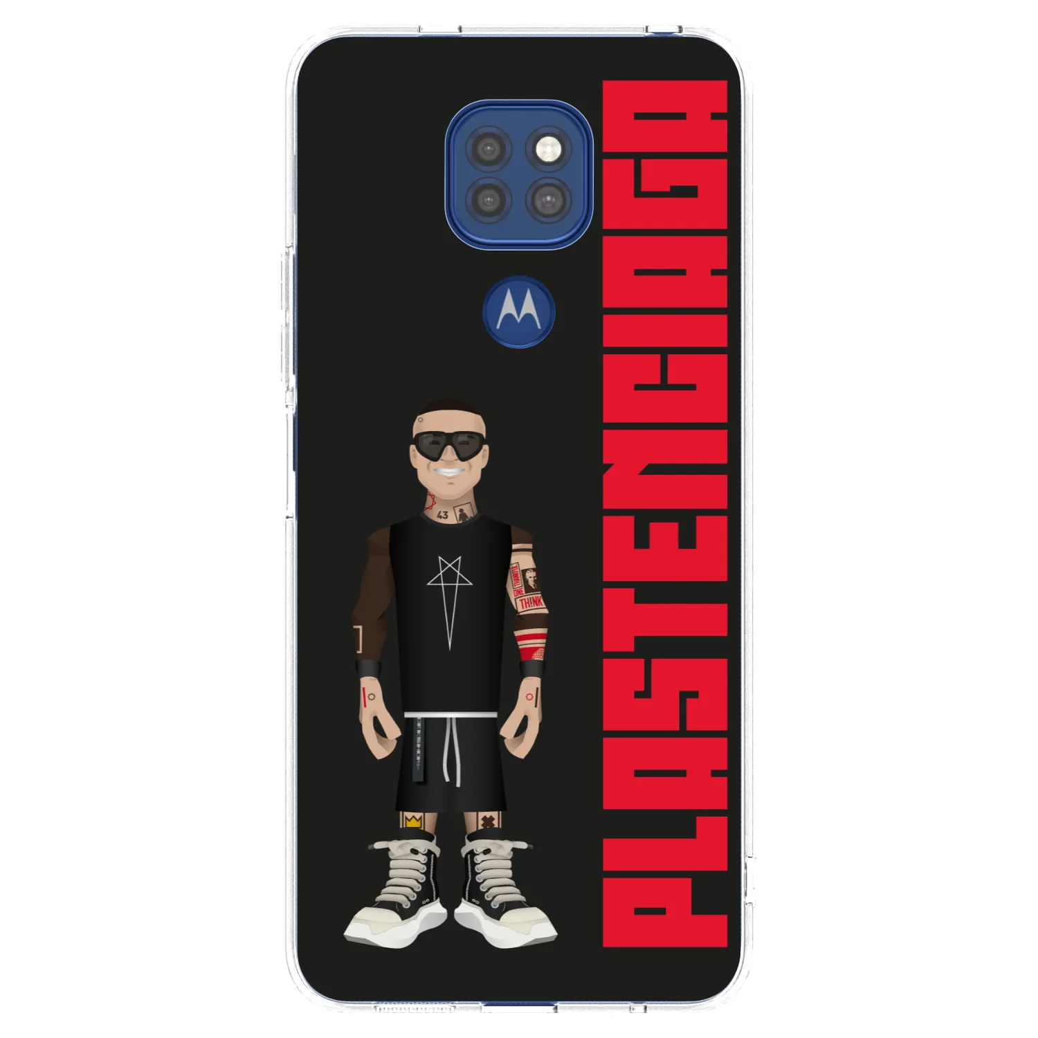 Picasee silikonový průhledný obal pro Motorola Moto G9 Play - Tomáš Rajchl