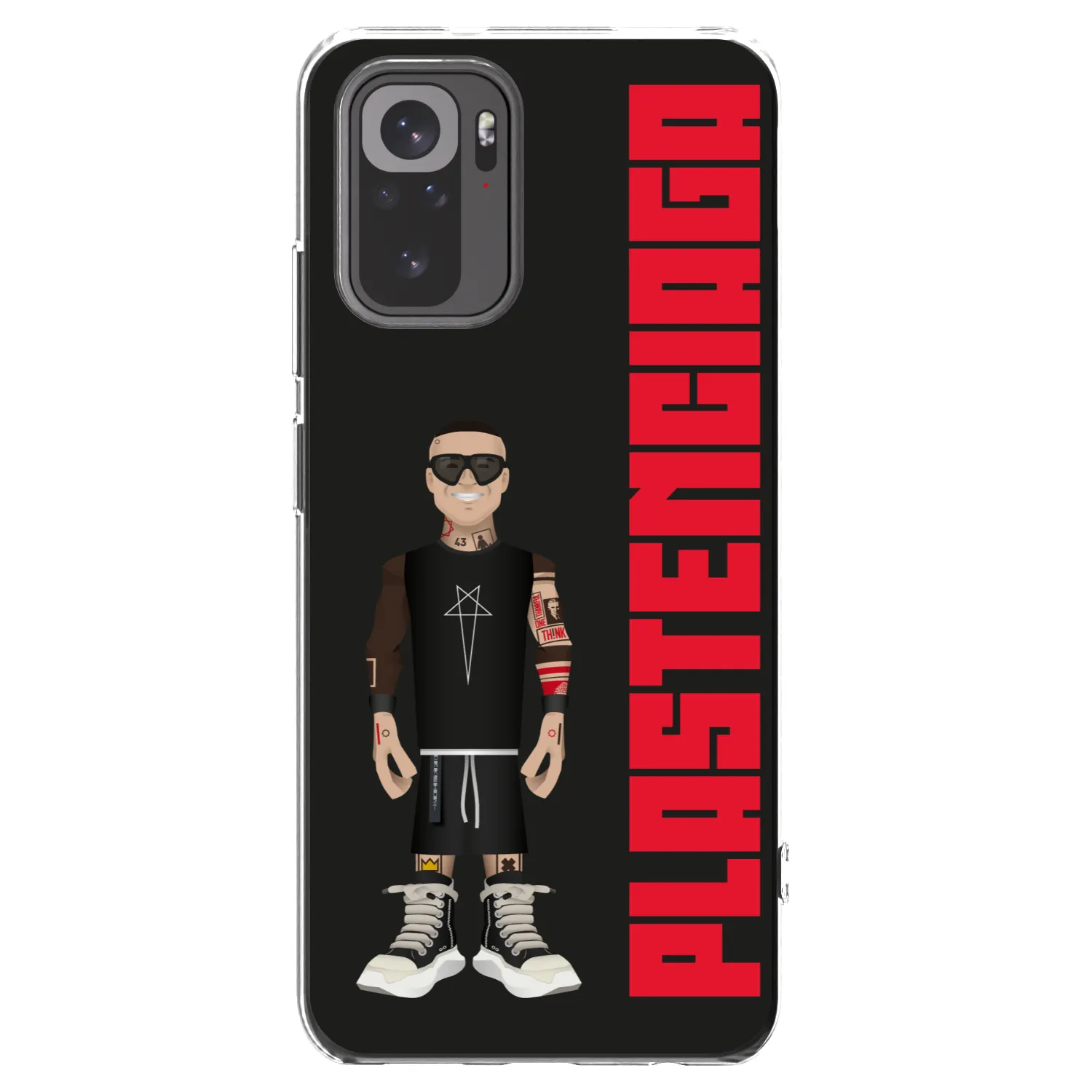 Picasee silikonový průhledný obal pro Xiaomi Redmi Note 10 - Tomáš Rajchl