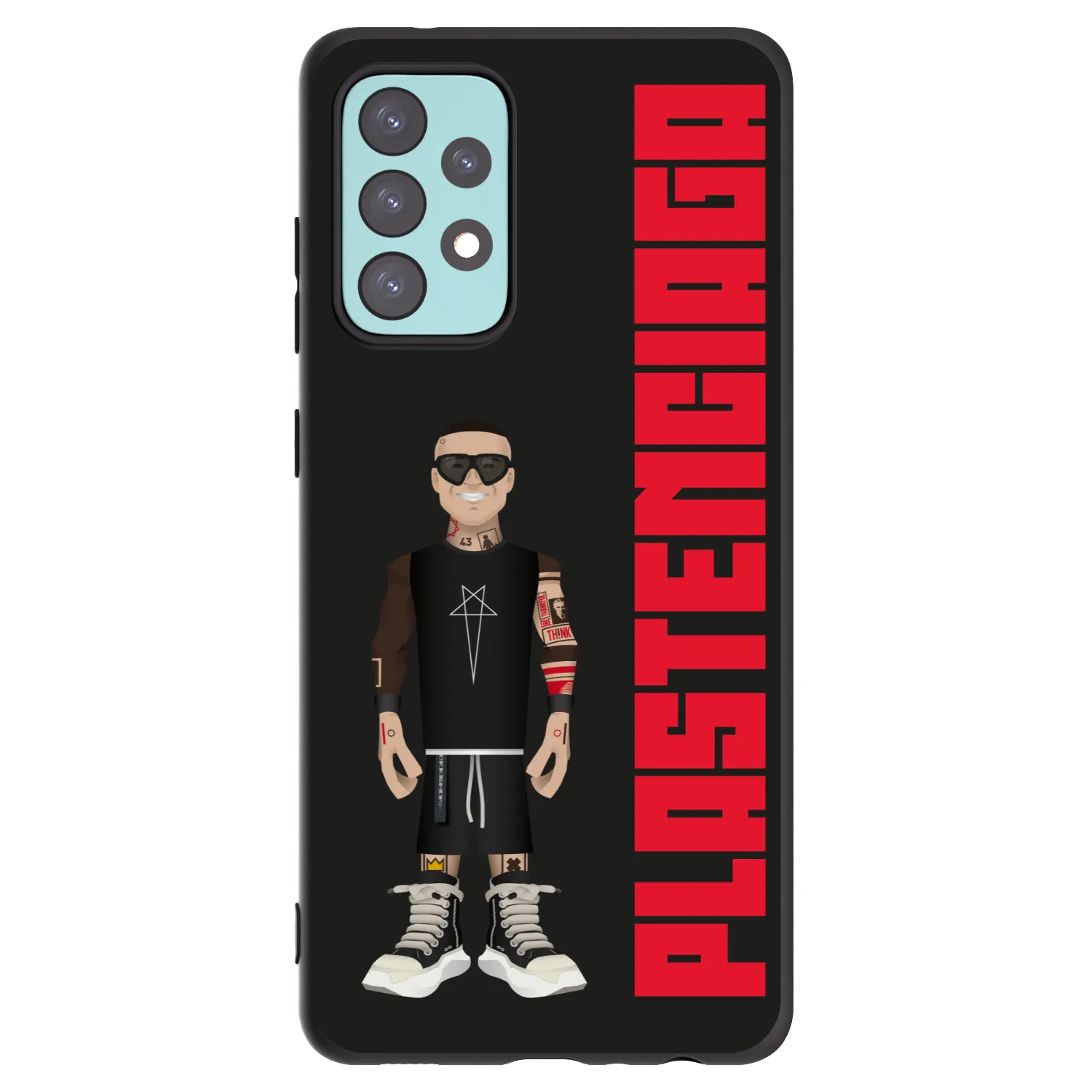 Picasee silikonový černý obal pro Samsung Galaxy A72 A725F - Tomáš Rajchl