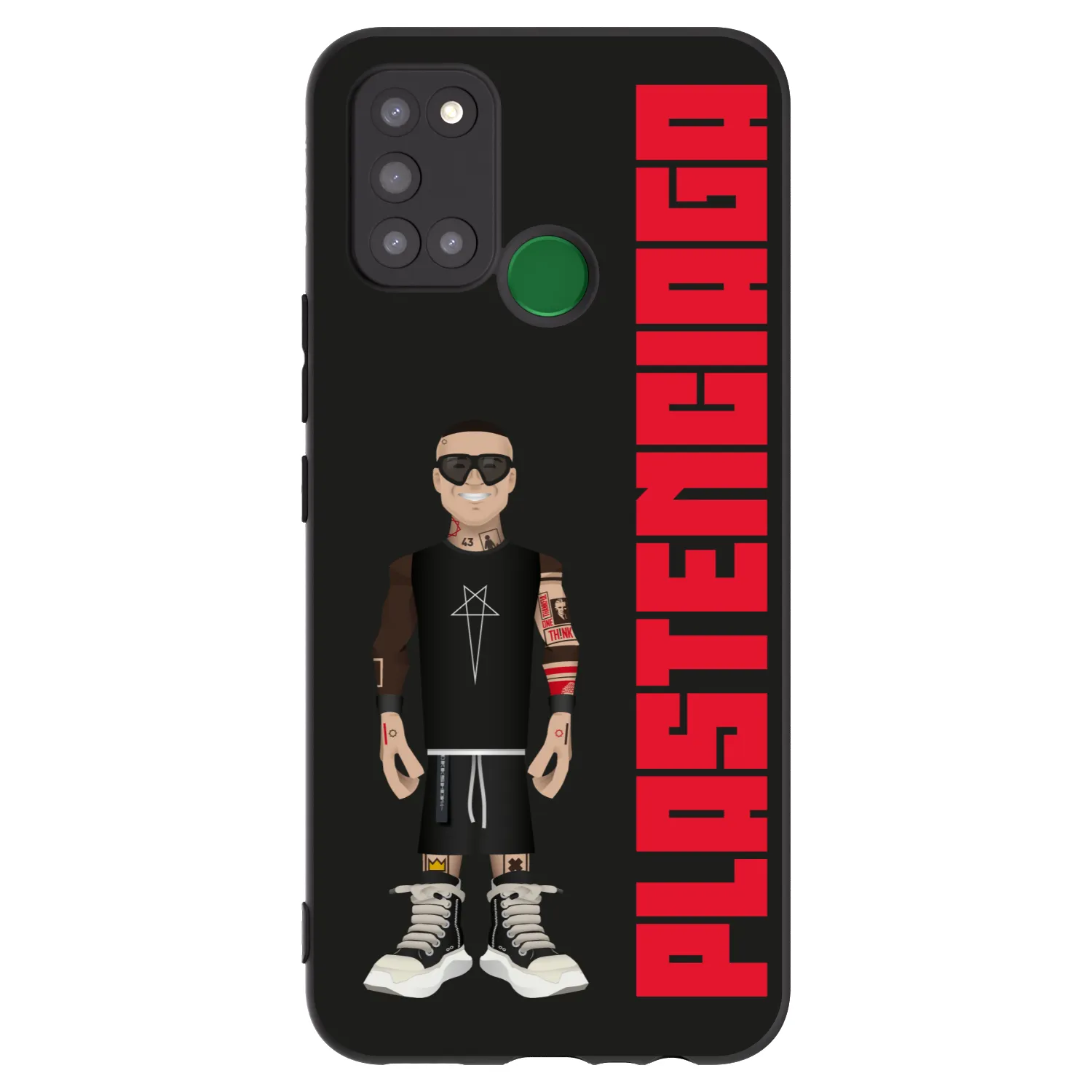Picasee silikonový černý obal pro Realme 7i - Tomáš Rajchl